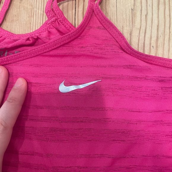 Nike Pink Strappy Tank Top - Picture 2 of 4